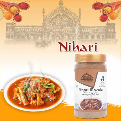Nihari dish with Earthspice Nihari Masala.