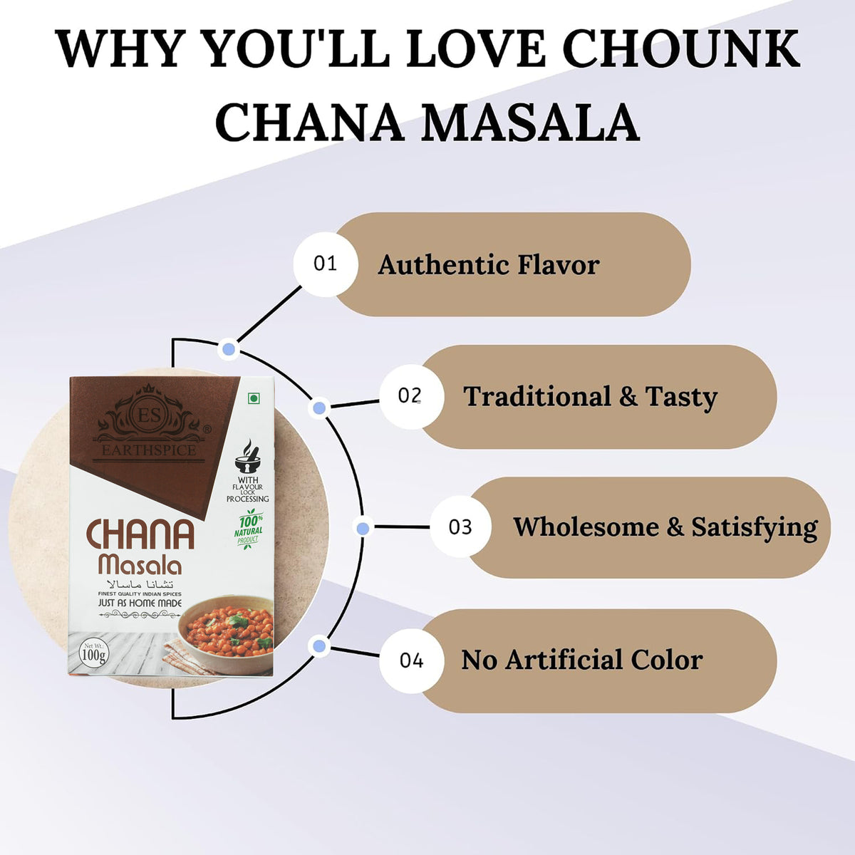 Chana Masaala 100g