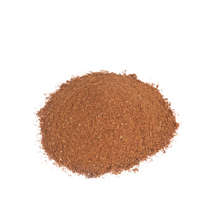Earthspice Chana Masala powder on a white background