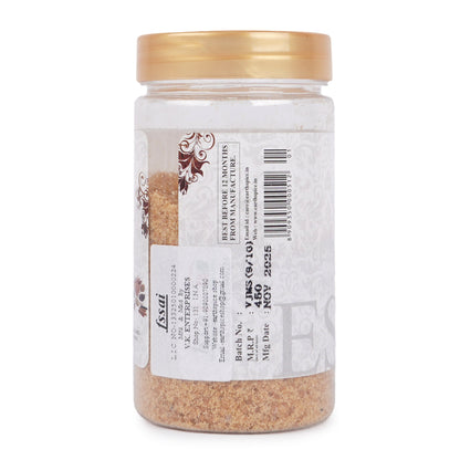 Earthspice hing asafoetida Jar with white label.