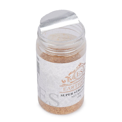 Earthstrong super strength hing asafoetida powder.