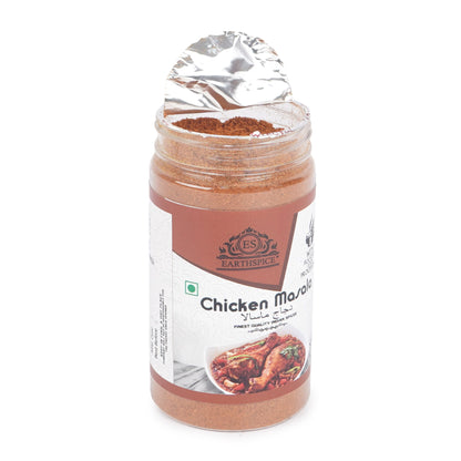 Earthspice Chicken Masala spice mix on a white background