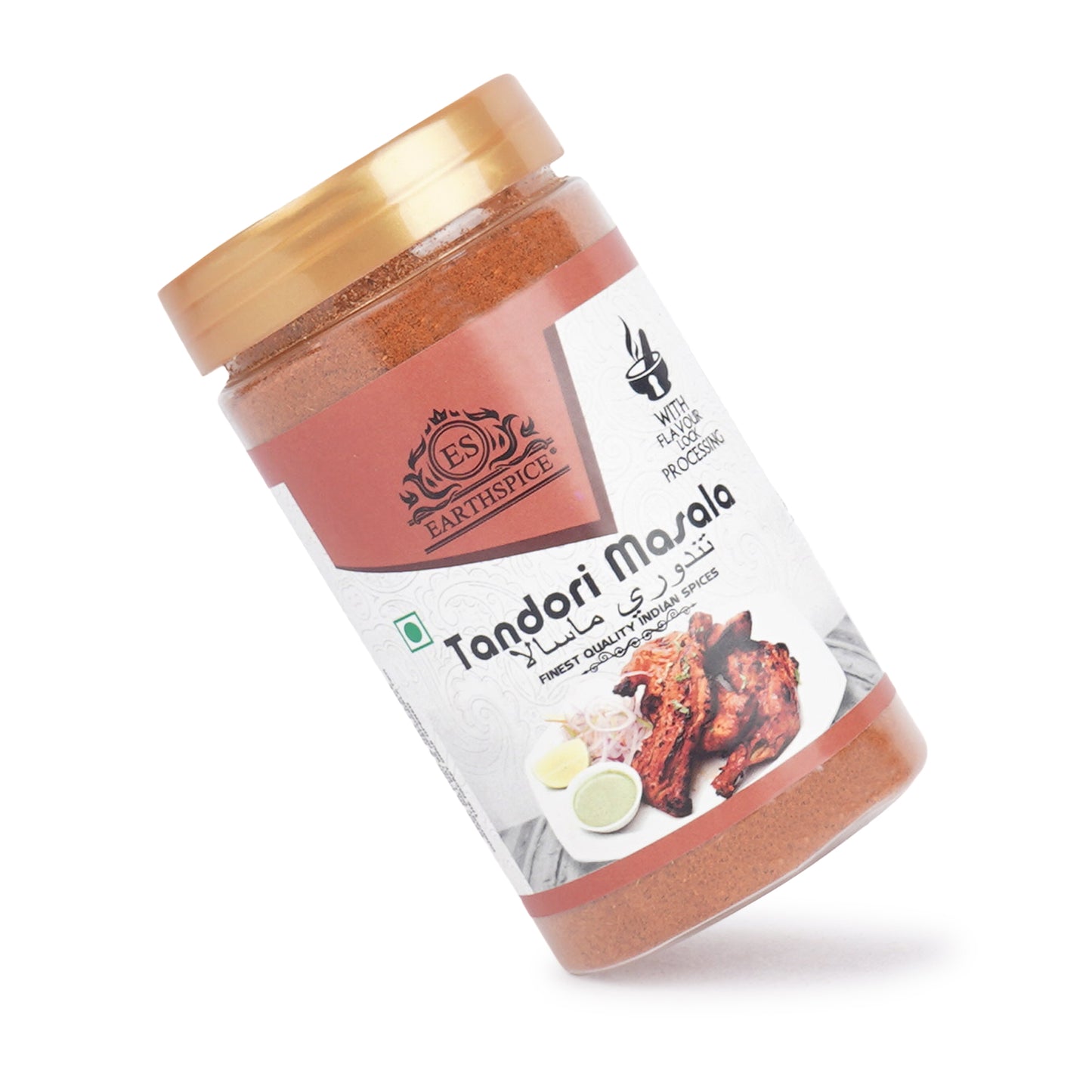 Earthspice Tandori Masala spice mix with a visible brand label.
