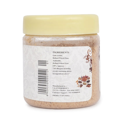 Earthspice Hing asafoetida with ingredients label and branding